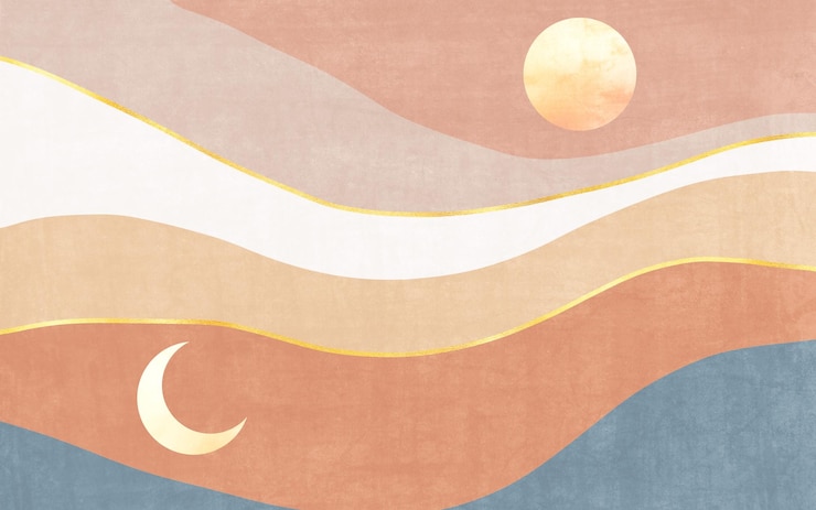 Photo geometry of the sun and the moon