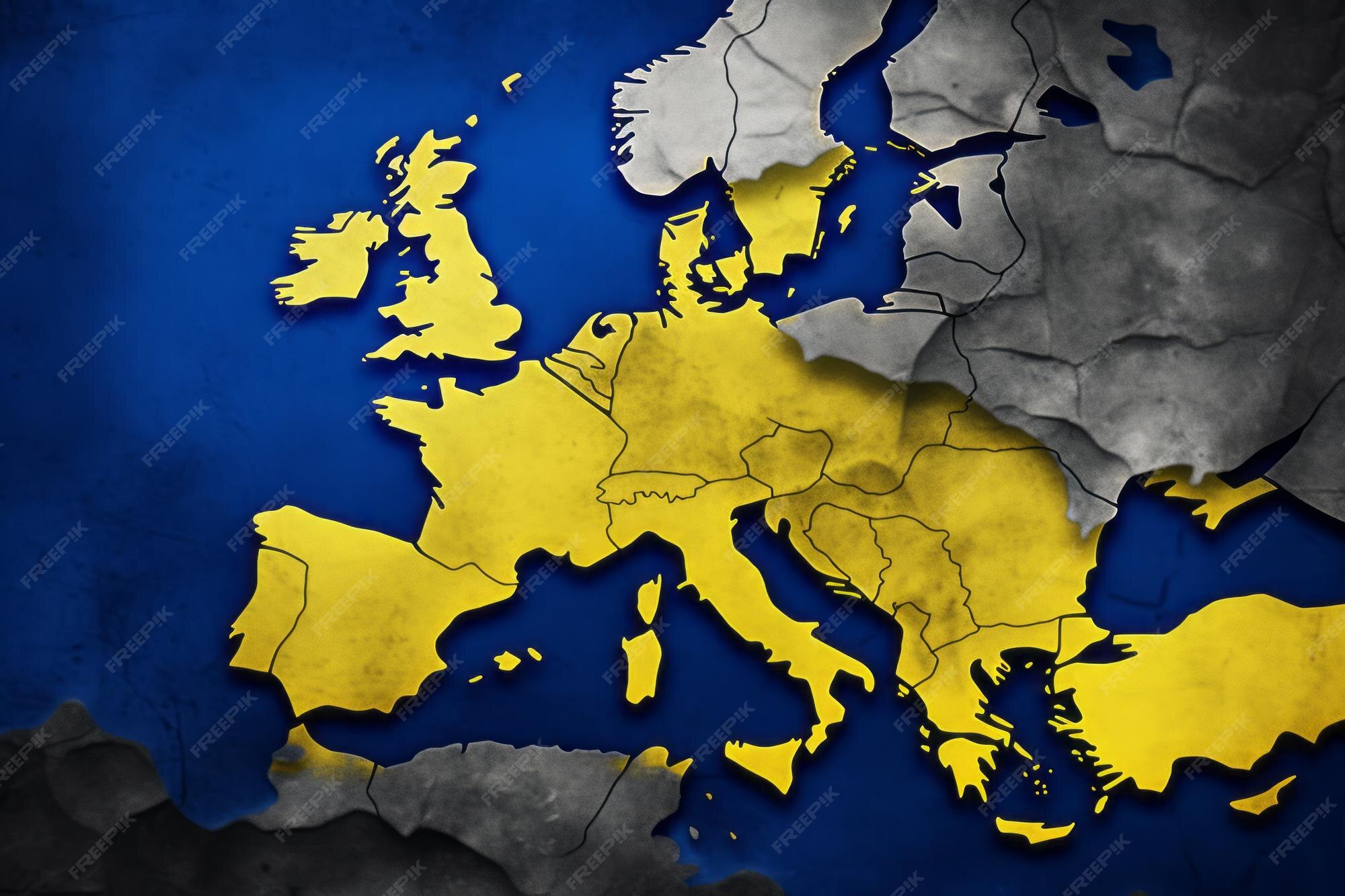 Premium Photo  The Geopolitical Placement of Ukraine on the European Map Unveiling its 