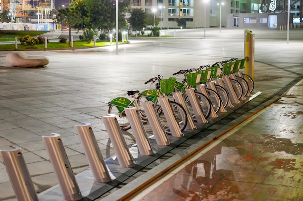 GEORGIA BATUMI After the beach season urban services take bikes for repair