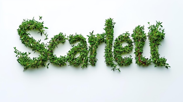 Gepersonaliseerde postkaart perfect voor decor gemaakt in Thyme Typography