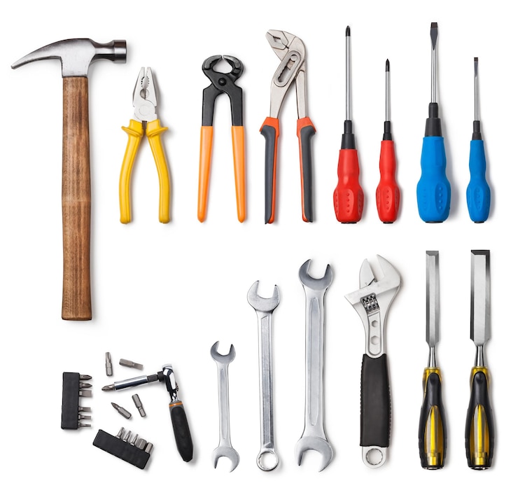 Foto gereedschap collectie