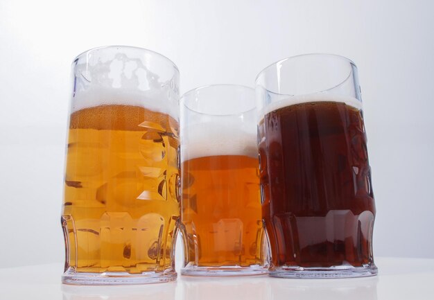 Photo german beer glasses