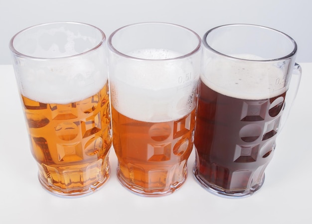 German beer glasses