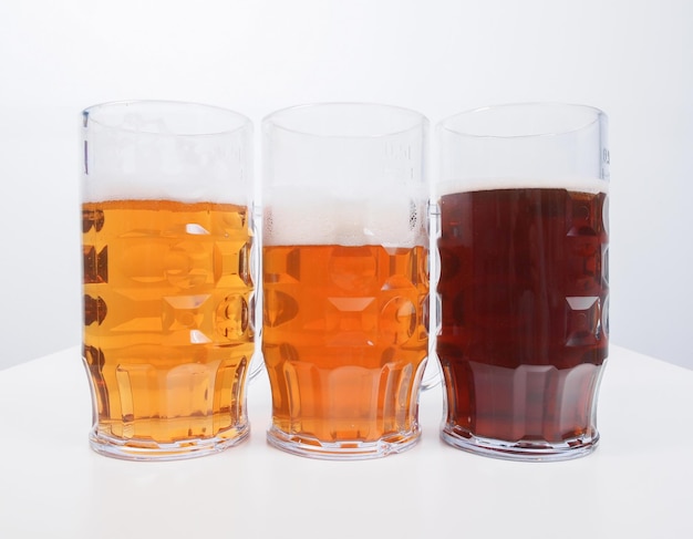 German beer glasses