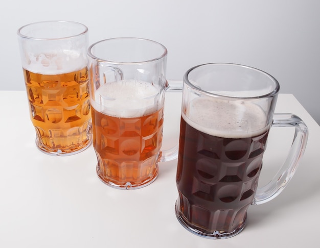 German beer glasses