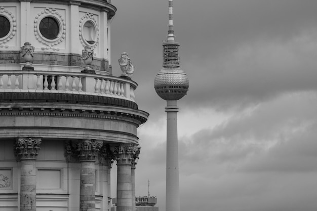 写真 ドイツのドームとテレビタワー