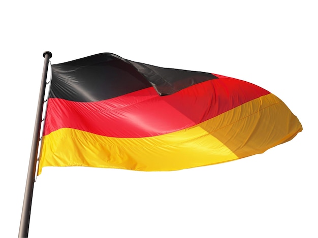 German flag isolated