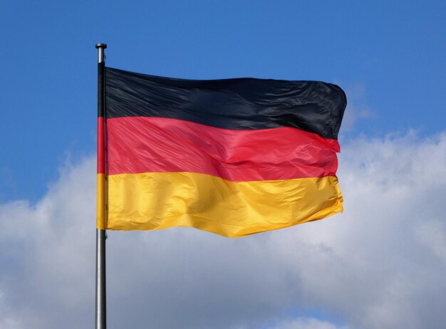写真 ドイツの旗