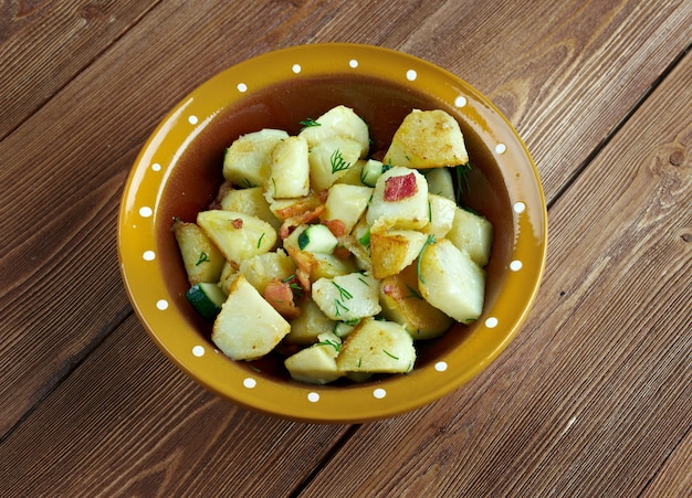 German Picnic Salad. traditional German potato salad