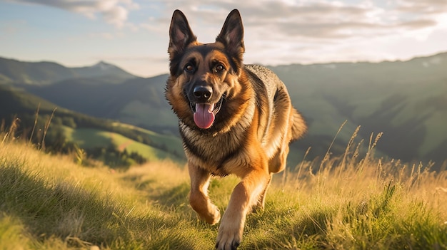 German Shepard dog