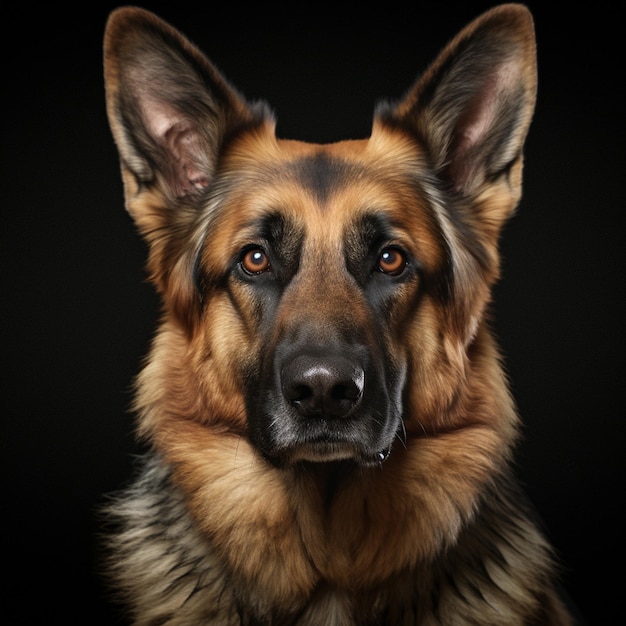 a german shepherd dog