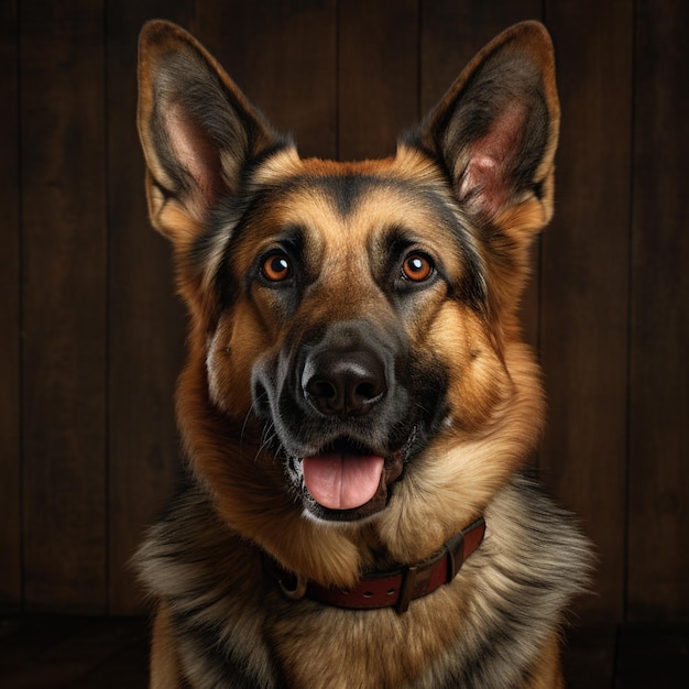 a german shepherd dog