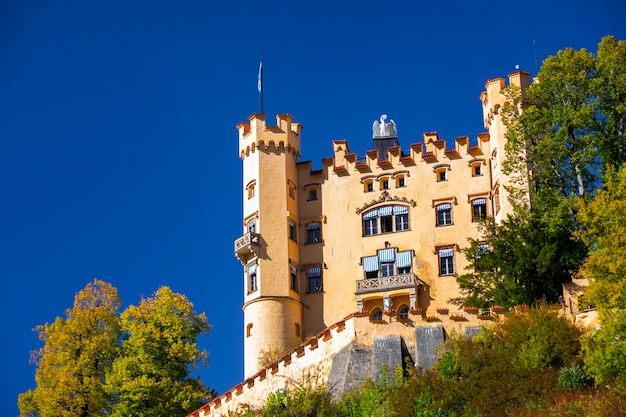 Germania baviera schwangau hohenschwangau castello del castello