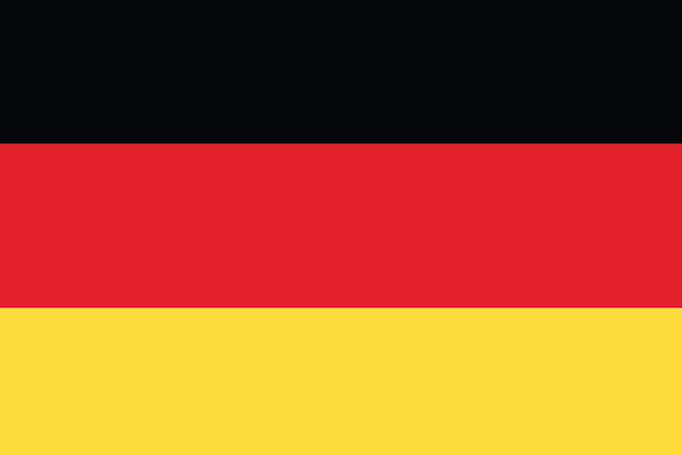 Germany flag illustration German flag