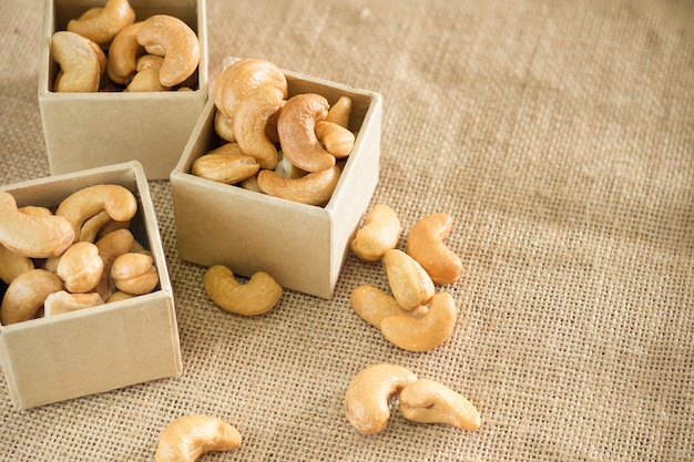 Geroosterde cashewnoten