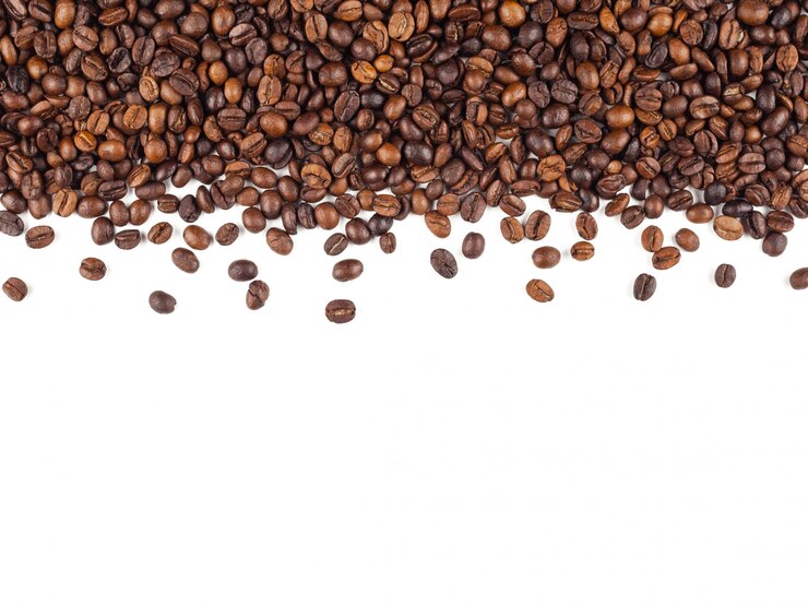 Foto geroosterde thaise de textuurachtergrond van koffiebonen