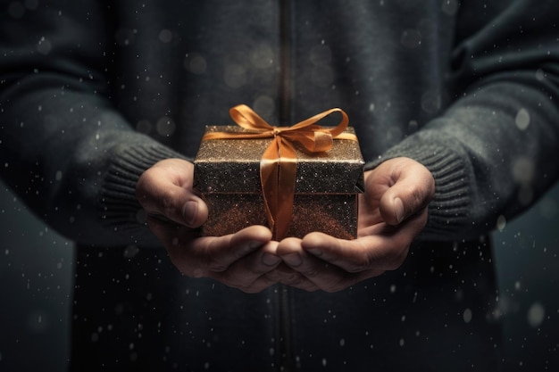 geschenkdoos voor mannen handsholiday groeten nieuwjaar kerst nieuw jaar kerst