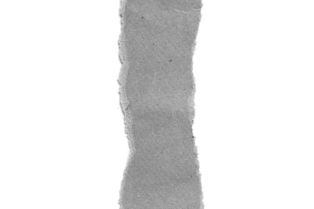 gescheurd papier op witte achtergrond met kopie ruimte voor tekst