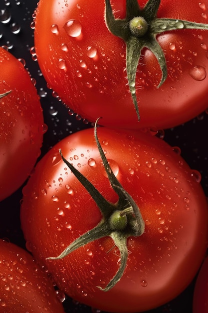 Gesloten van tomaten Generatieve AI