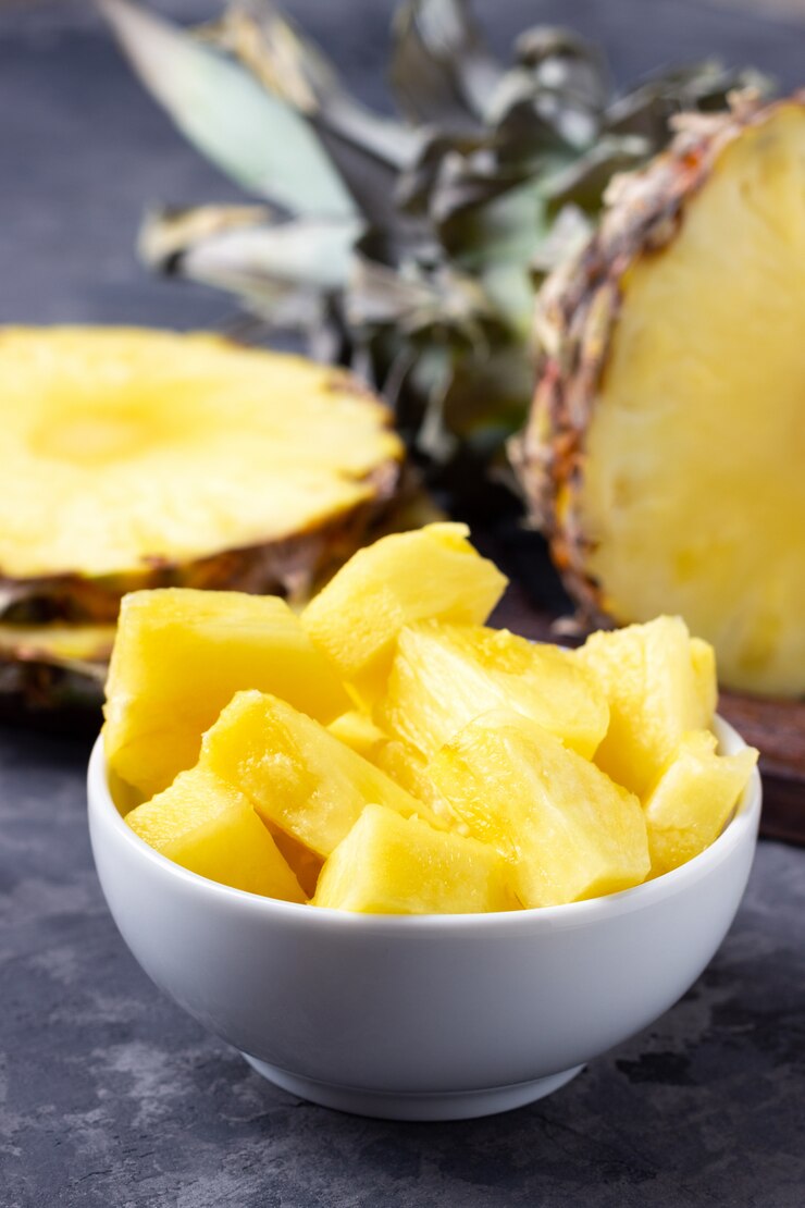 Gesneden ananas