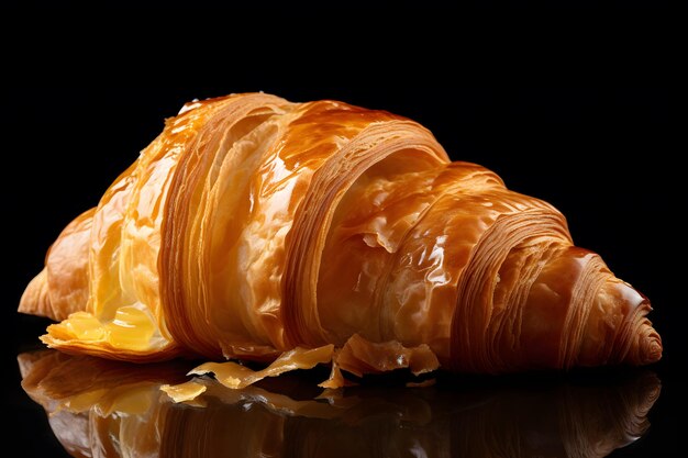 Gesneden Croissant Elegantie