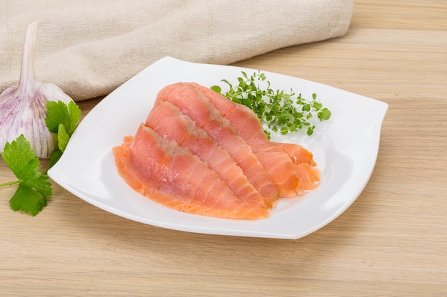 gesneden zalm