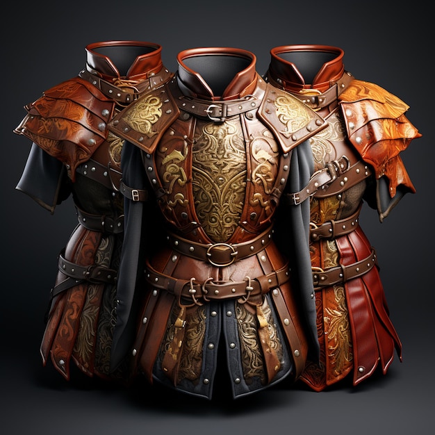 Gestileerde middeleeuwse kleding