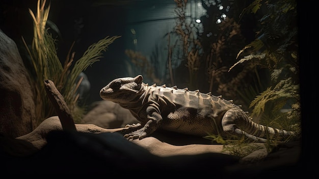 Get a glimpse of the secret lives of nocturnal animals in our exhibit Generated by AI