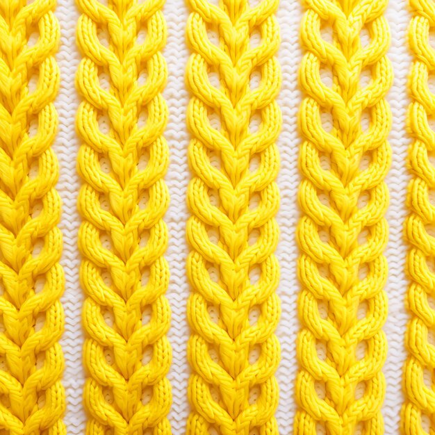 Get inspired download ravishing yellow and white knitting pattern background for your creative proj