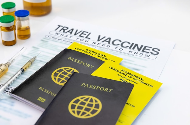 Get international certificate of the vaccination before travel