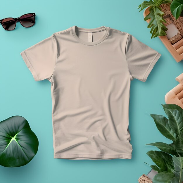 Get noticed with eyecatching mockup of tshirt design