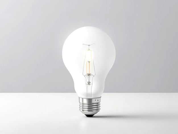 Get ready to be amazed by the stylistic rendering of a white lightbulb AI_Generated