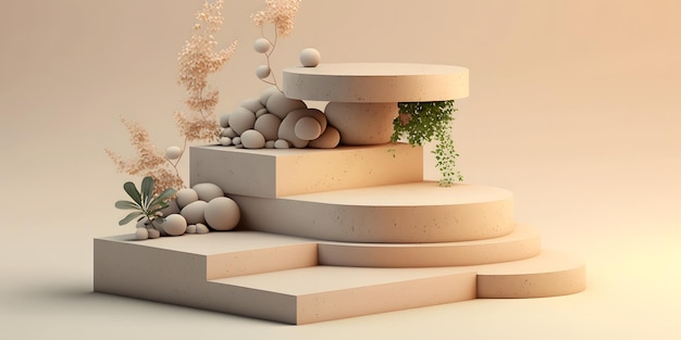 Get Ready to Impress with 3D Podium Render for Your Ideas