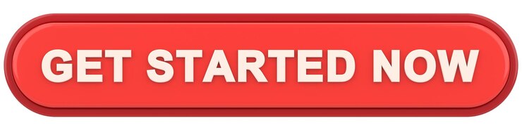 Photo get started now button button 3d illustration