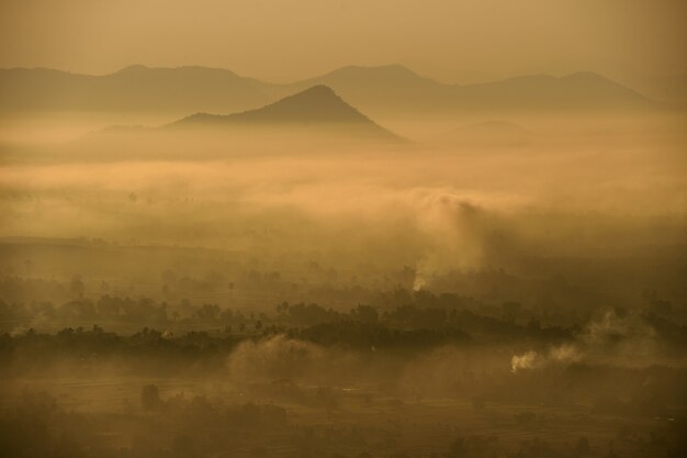 Geweldige natuur landschap locatie in Thailand