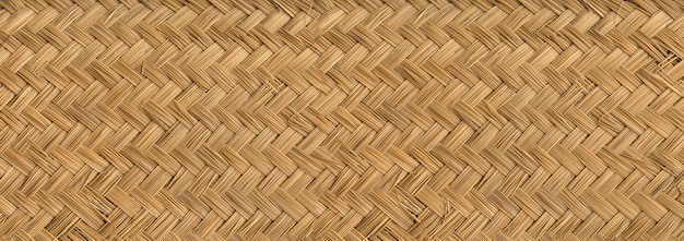 Geweven bamboe textuur