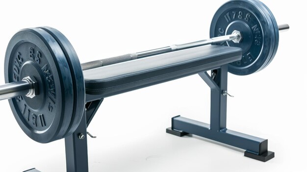 Gewichtsbank met barbell