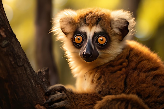 gewone bruine lemur