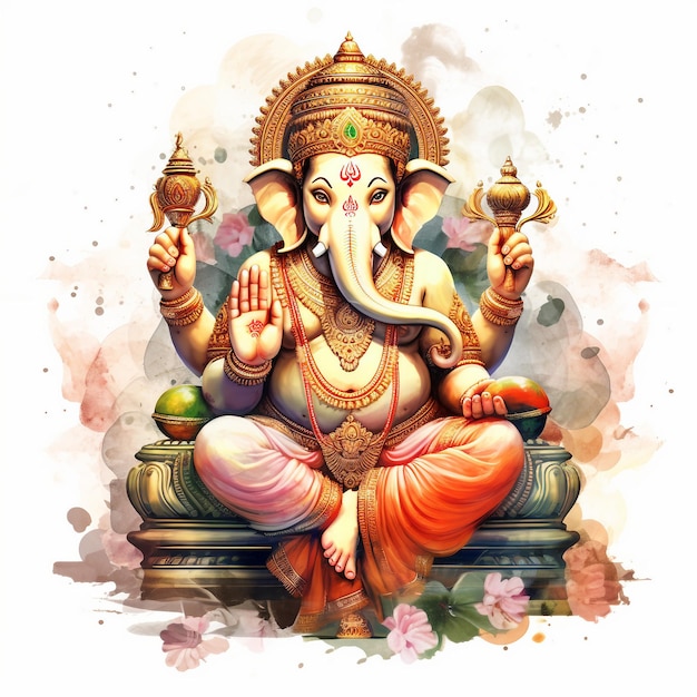 Gezegende Ganesha .