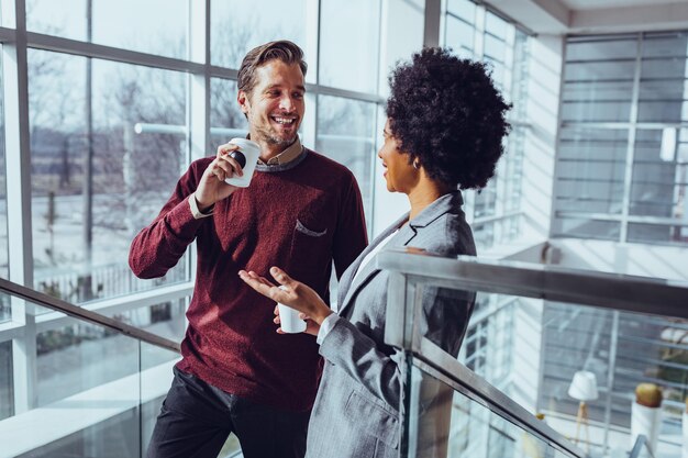 Gezelligheid met collega