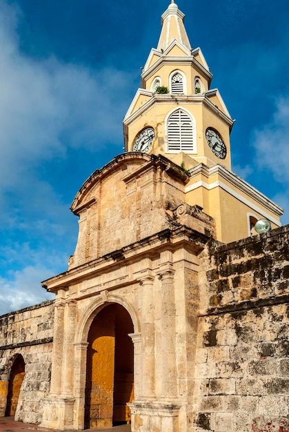 Gezicht op Cartagena de Indias, Colombia