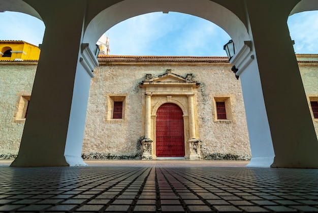 Gezicht op Cartagena de Indias, Colombia