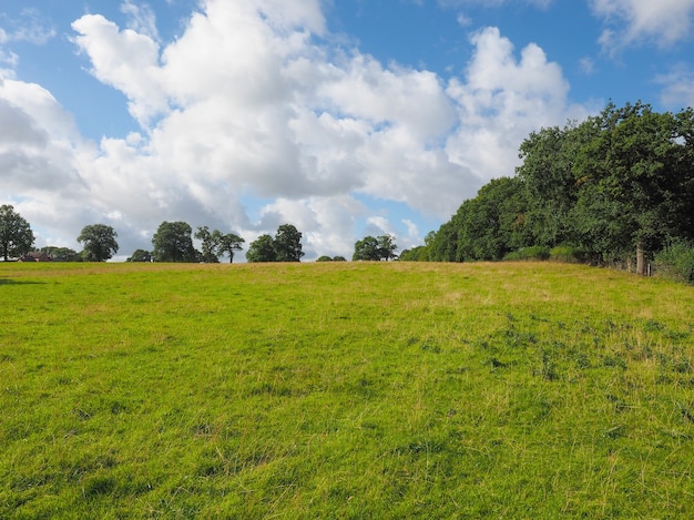 Gezicht op Tanworth in Arden