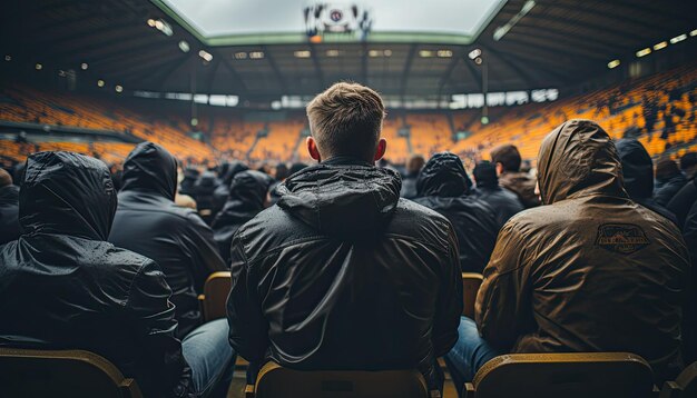 Foto gezichtsuitdrukking tijdens het juichen bij belangrijke voetbalwedstrijden