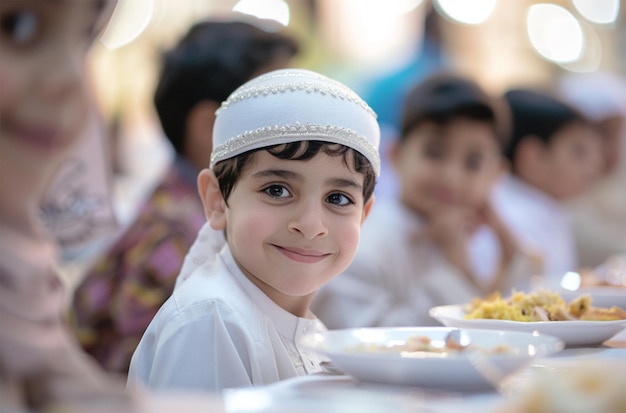 Gezinslunch tijdens de ramadan