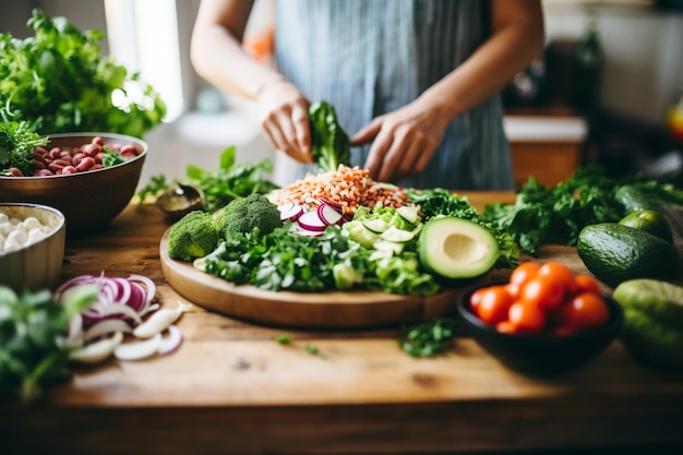 Gezond koken Voedingsrijke zelfzorgmaaltijd