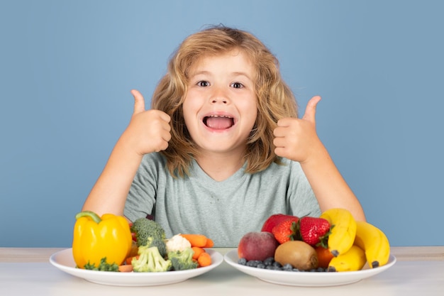 Gezond ontbijt voor kinderen groenten en fruit voor kinderen gezond kindervoedsel