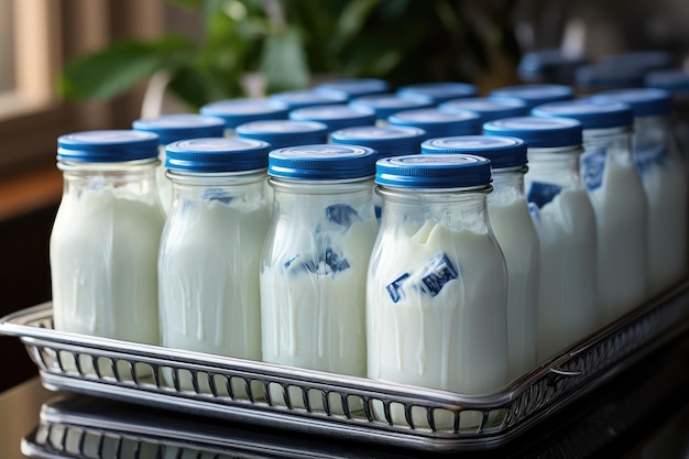 gezonde drank vol vitaminen en voedingsstoffen uit fermentatie food fotografie