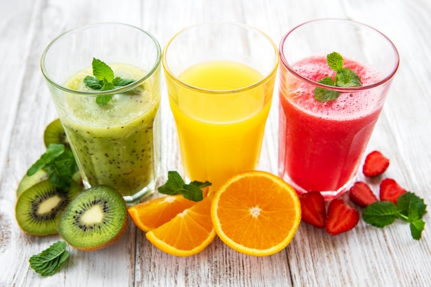 Gezonde fruitsmoothies