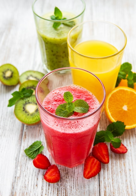 Gezonde fruitsmoothies